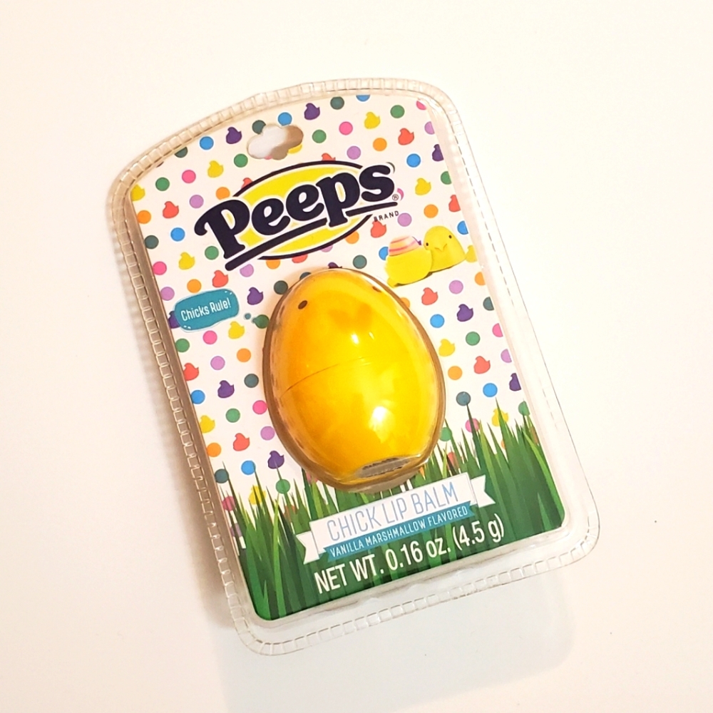 Peeps Chick Vanilla Marshmallow Lip Balm
